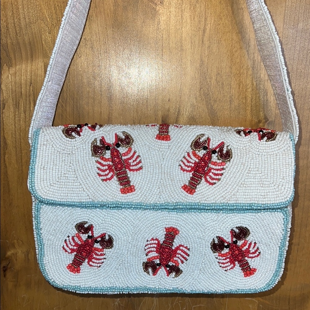 Sol and Mer | Lobster Beaded Lobster Bag 🦞
